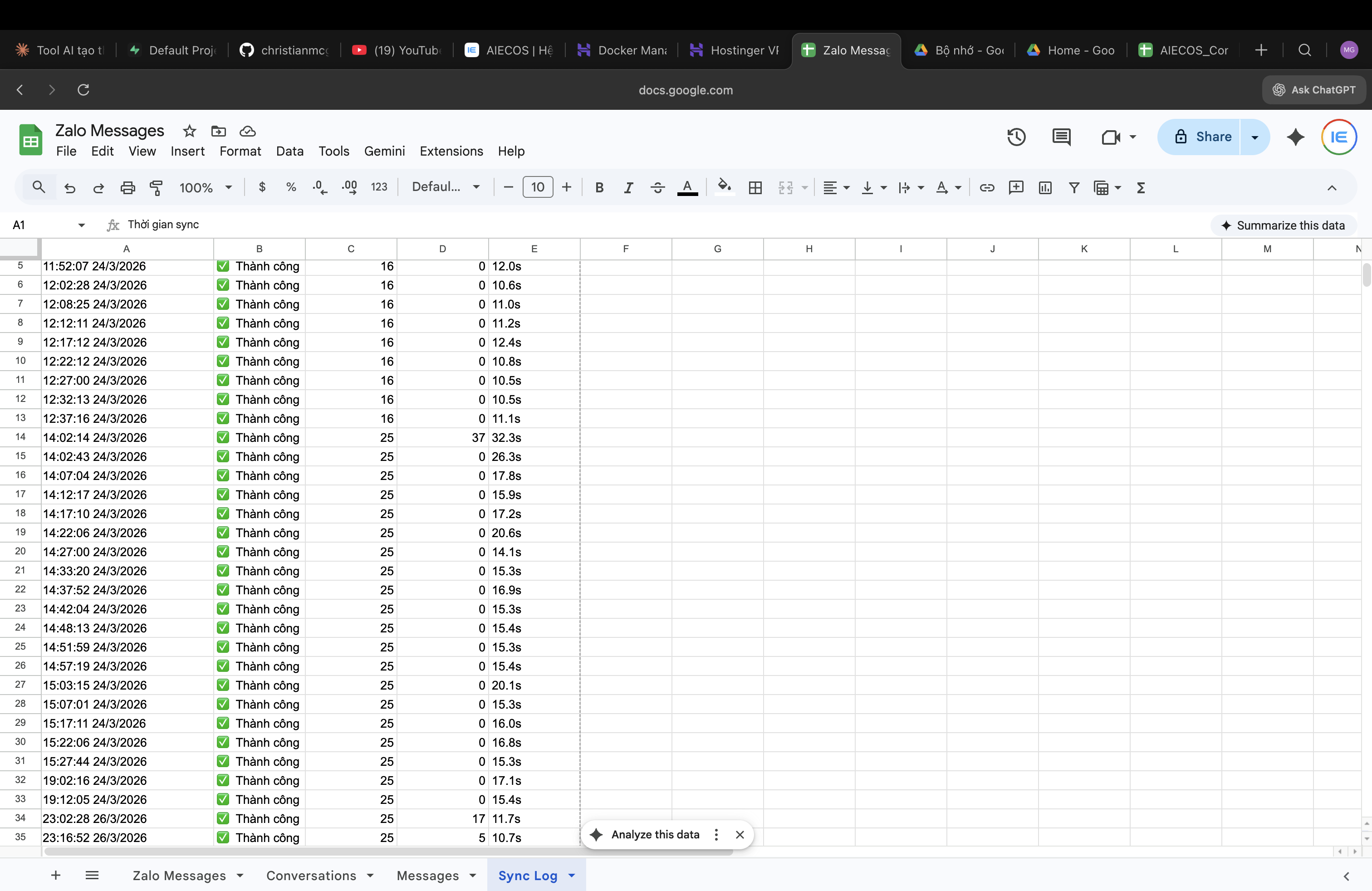 Content Script Messenger